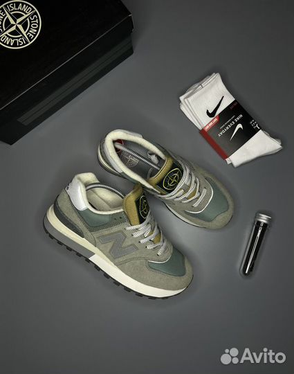 New balance 574 stone island