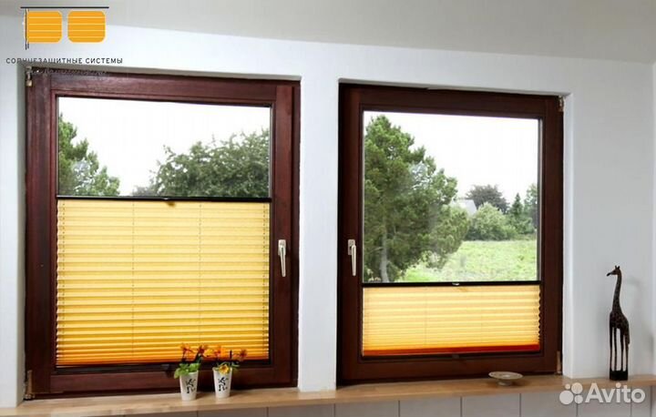 Жалюзи шторы плиссе