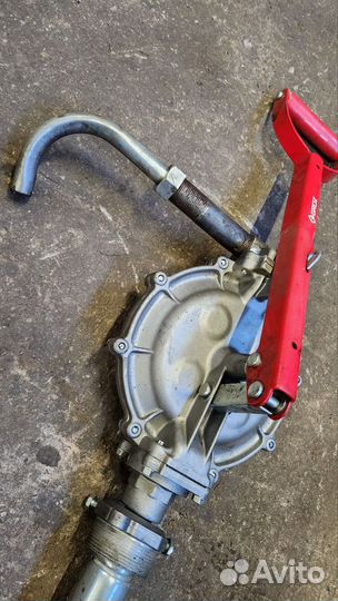 Groz Двухдиафрагменный ручной бочковый насос