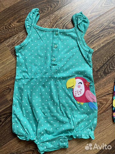 Платье и ромпер на девочку 1,5-2 года Carter’s