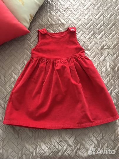 Платье сарафан вельвет