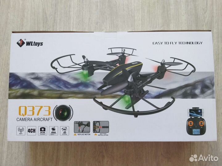Квадрокоптер WLtoys RFT 2.4G арт. Q373-E