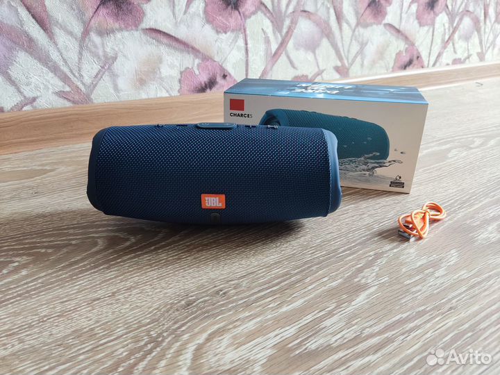 Колонка jbl charge 5+ синяя