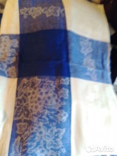 Скатерть лен жаккардов СССР 140 на 140