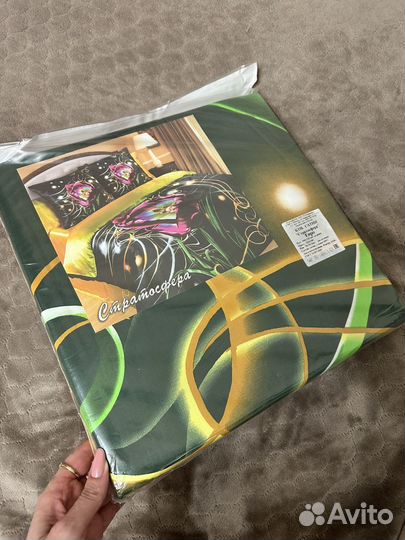 Постельное белье евро сатин