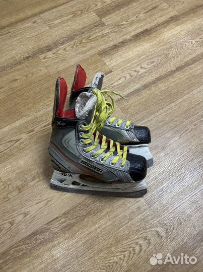 Хоккейные коньки bauer размер 33,5