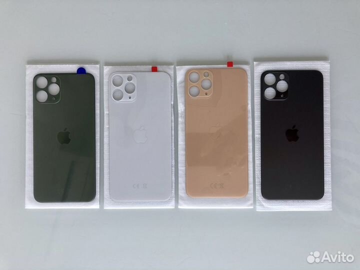 Стекло корпуса iPhone 11 Pro (задняя крышка)