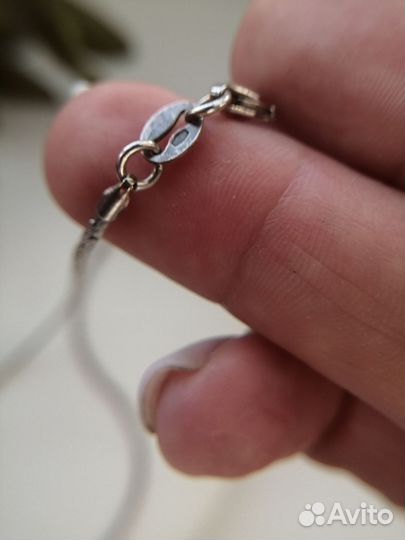 Цепи серебро р. 40 и 45