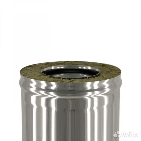 Труба-сэндвич D150/220мм L1,00м 0,5мм/0,5мм