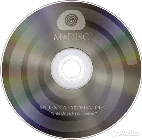 Verbatim M-disc 100Gb / титановый диск 1000 лет
