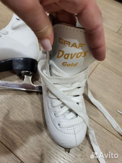 Коньки фигурные детские 28 размер