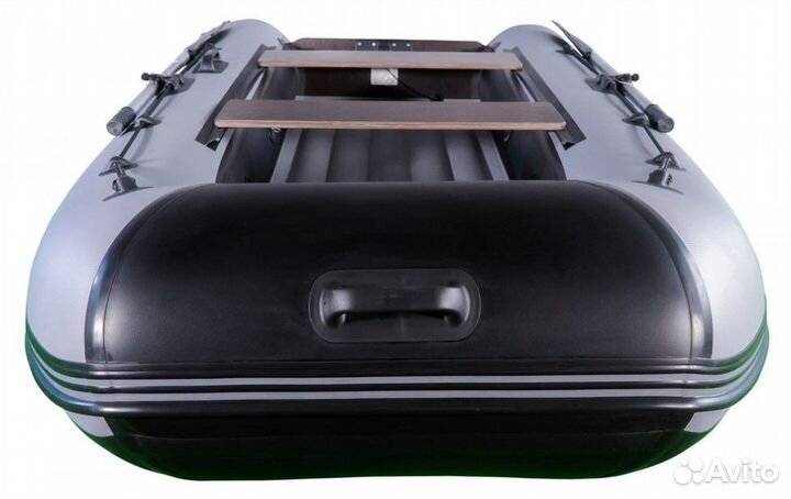 Лодка RiverBoats 320 нднд лайт черно-серый