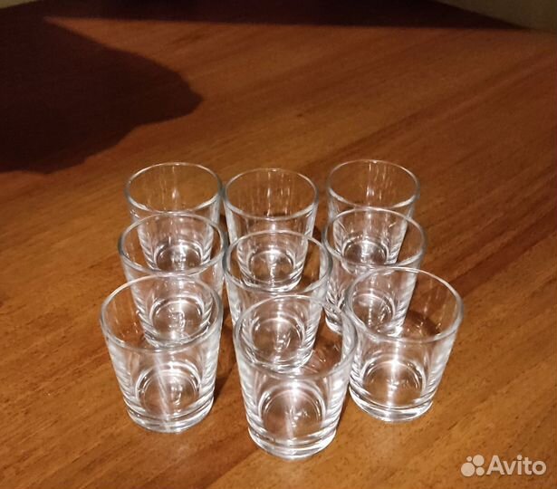 Стопки стекло 9 шт