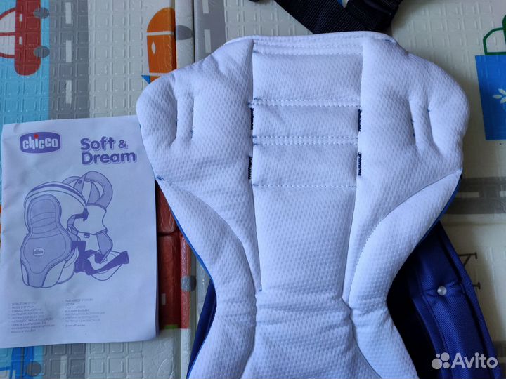 Слинг рюкзак переноска кенгуру Chicco