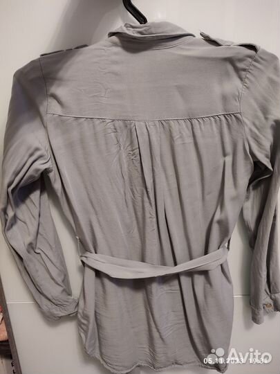 Рубашка удлиненная