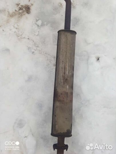 Глушитель chevrolet cruze