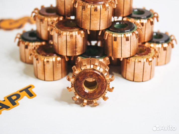 Коллектор моторчика печки