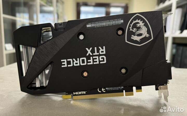 RTX 3050-8GB MSI ventus 2X OC (Идеал)