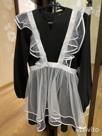 Школьный фартук и платье