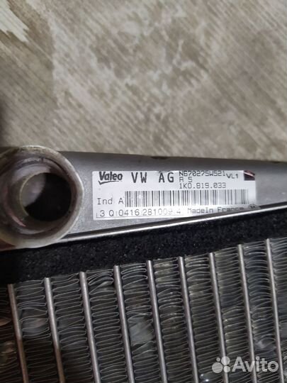 Радиатор печки