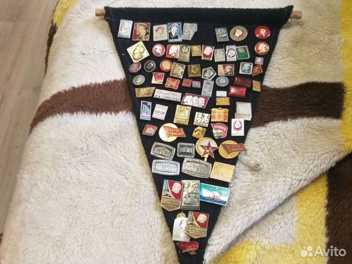 Значки СССР Ленин