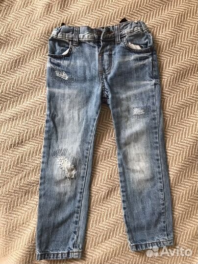 Джинсы для мальчика 2-3 года