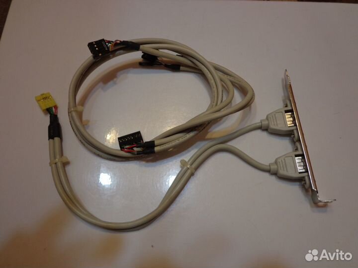 Планка расширения 2 порта USB 2.0 системного блока