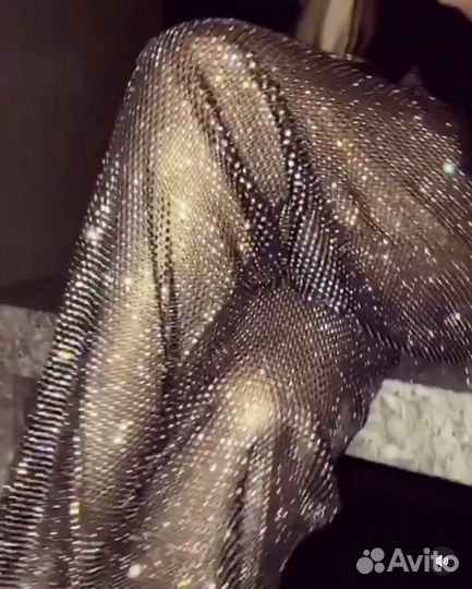 Брюки из страз nonnacollection