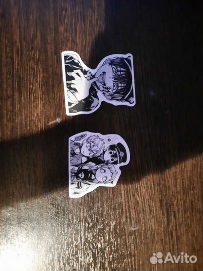 Наклейки аниме