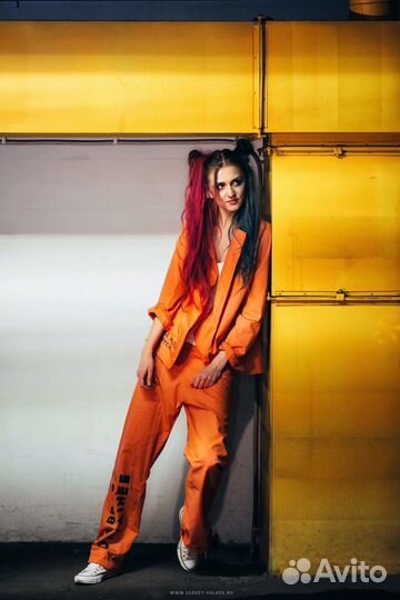 Костюм Харли Квинн (тюремная роба) аренда