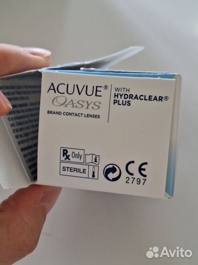 Линзы Acuvue Oasys -5,25