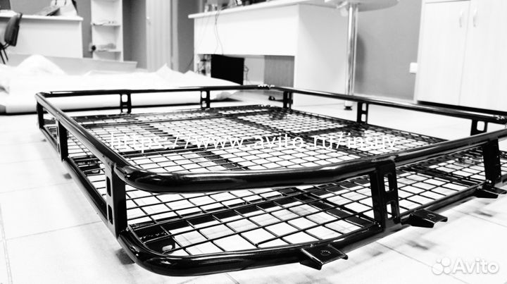 Экспедиционный багажник Нива 2121 (сетка), трофи