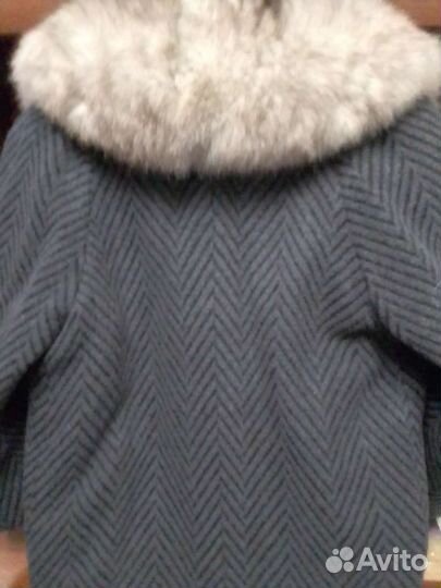 Меховой воротник песец