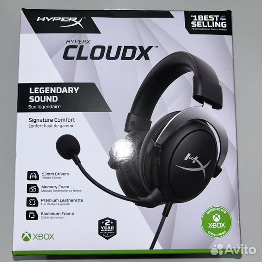 Наушники Hyper CloudX Xbox