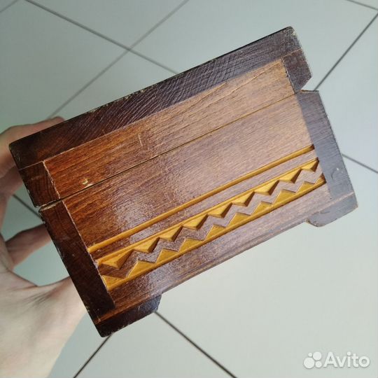 Деревянная шкатулка СССР