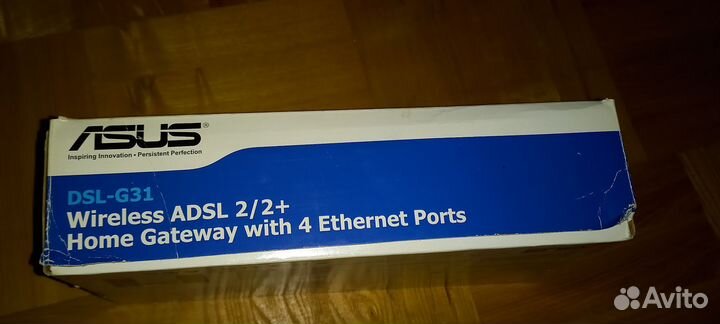 Wifi роутер asus dsl-g31 купить