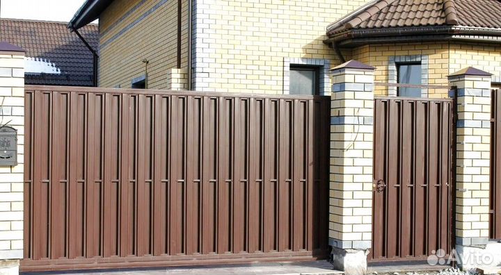 Ворота откатные по договору