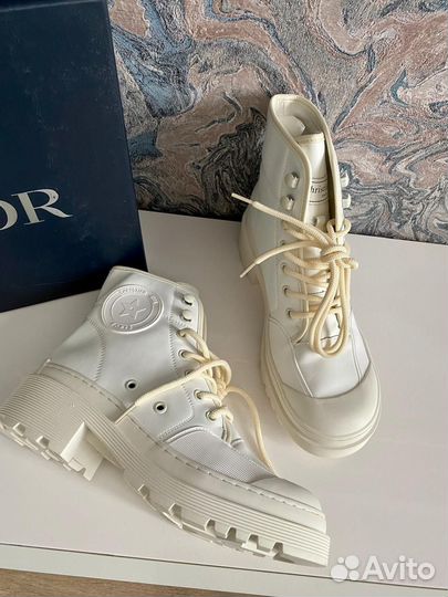 Новые женские высокие кеды, полуботинки диорлюкс