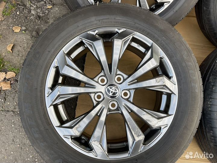 Колеса тз японии RAV 4 225/60/18 5/114,3 лето