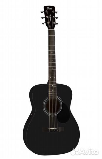 Электроакустическая гитара Cort AF510E-BKS