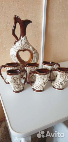 Набор кувшин + 6 кружек
