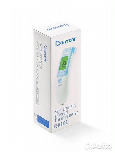 Термометр медицинский бесконтактный berrcomjxb-183
