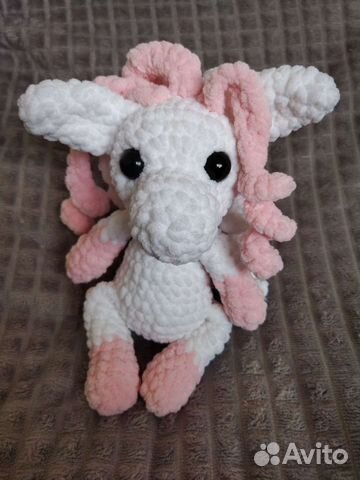 Вязанная мягкая игрушка ручной работы