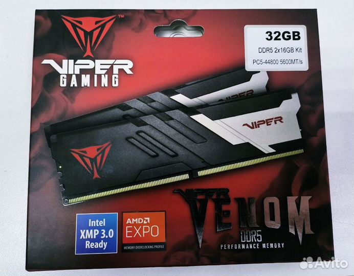 Оперативная память Patriot Viper Venom DDR5 32GB