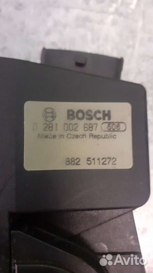Педаль газа bosch 0281002687