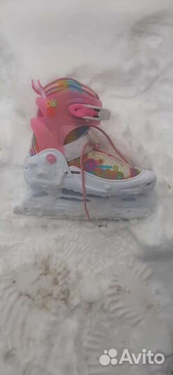 Коньки для девочки 34-37 размер