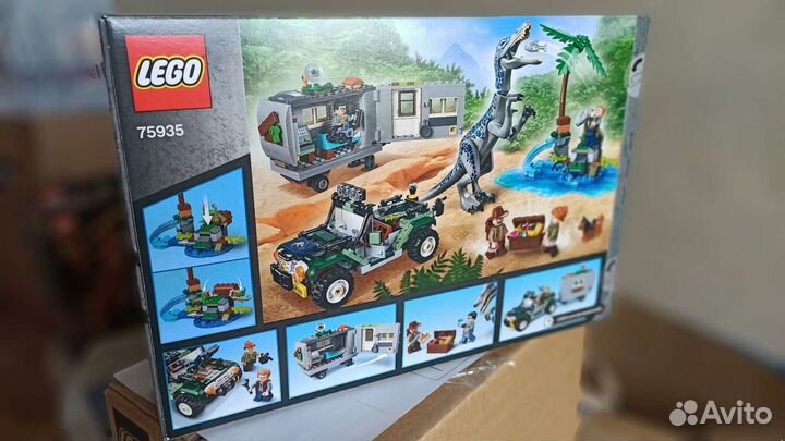 Lego 75935-Поединок с бариониксом (новый)