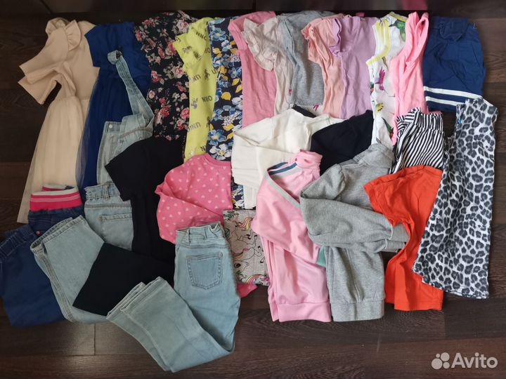 Вещи для девочки пакетом