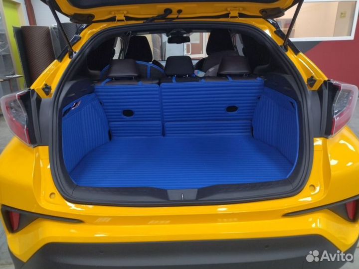 3d коврики в багажник Fiat Freemont