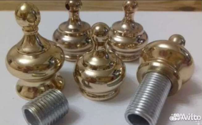 Декоративные стопорные гайки, резьбовые трубки